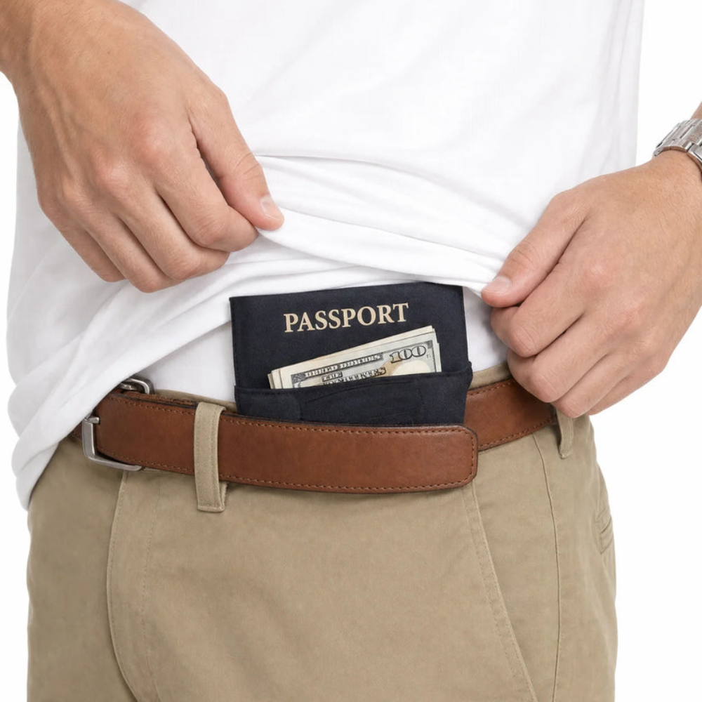 Hidden 3-in-1 Travel Pocket