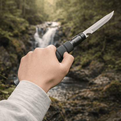 Tactical Trekking Staff — Detachable Survival System