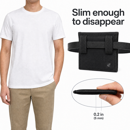 Hidden 3-in-1 Travel Pocket
