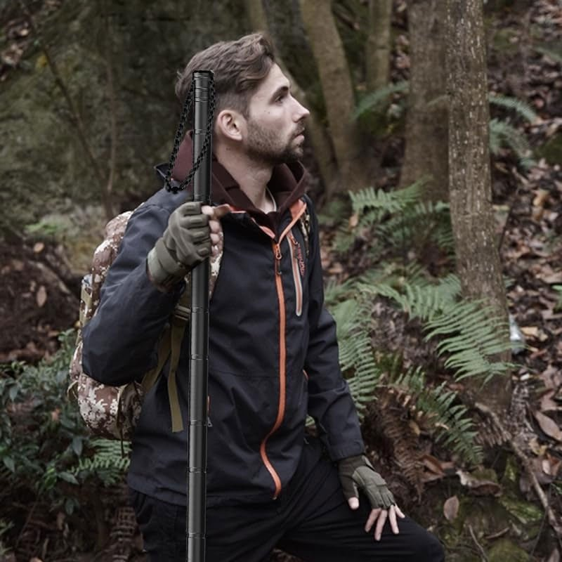 Tactical Trekking Staff — Detachable Survival System